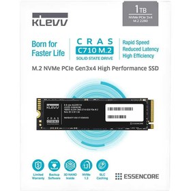 تصویر اس اس دی کلو CRAS C710 M.2 2280 NVMe 1TB Klevv CRAS C710 M.2 2280 NVMe 1TB Gen3x4 SSD