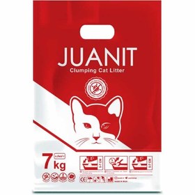 تصویر خاک توالت گربه اکو ژوانیت Juanit Eco Cat Litter 7kg