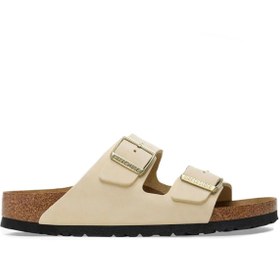 تصویر دمپایی چرمی اصلی آریزونا Bs بیرکنستاک Birkenstock 