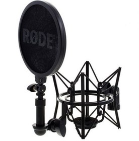 تصویر شوک مونت و پاپ فیلتر میکروفون رود مدل SM6 رنگ مشکی ا Rode SM6, Black Rode SM6, Black