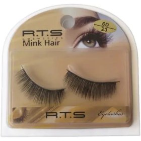 تصویر مژه مصنوعی شش بعدی کد 23 آر تی اس Six-dimensional artificial eyelash RTS code 23