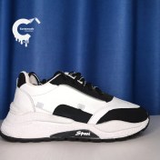 تصویر کتونی اسپرت سفید مشکی 