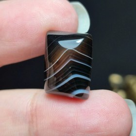 تصویر نگین سنگ عقیق سلیمانی معدنی کد Z7100 