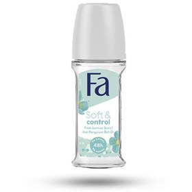 تصویر مام رول ضد تعریق زنانه فا Fa مدل Soft & Control حجم 50 میل 