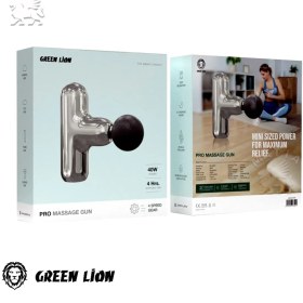 تصویر ماساژور تفنگی گرین لاین مدل Mini Massage Gun Pro GNMIMGUNPBK Green Lion GL-MG7 Mini Massage Gun Pro