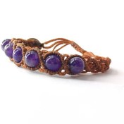 تصویر دستبند آمیتیست 