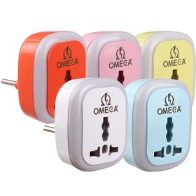 تصویر تبدیل 3به 2 OMEGA OMEGA Adapter Plug