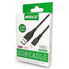 تصویر کابل شارژر USB به microUSB مودم کت مدل MCB-005 طول 1 متر 