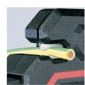 تصویر انبر سیم لخت کن اتوماتیک کنیپکس مدل 1262180 سایز ۱۶۵ میلیمتر 