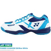 تصویر کفش بدمینتون یونکس YONEX POWER CUSHION 39 Blue White 