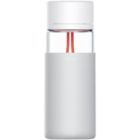 تصویر بطری آب و دم نوش قابل حمل 400 میلی‌لیتر شیائومی Xiaomi SJ090101 Glass Water Bottle 400ml 