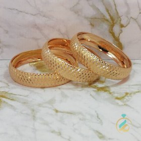 تصویر النگو طلا تراش لوزی 