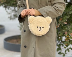 تصویر کیف تدی دوشی کرم 