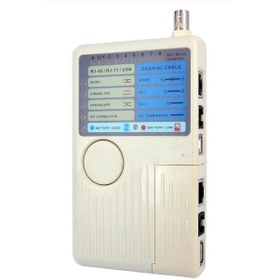 تصویر تستر شبکه طرح فول REMOTE CABLE RJ11/RJ45/USB/BNC TESTER