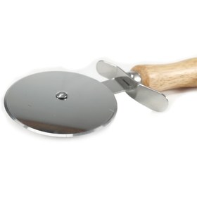 تصویر پیتزا بر دسته چوب 