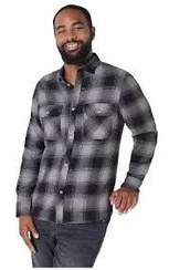 تصویر پیراهن چهارخانه گرم مردانه 