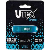 تصویر فلش مموری یوتکث مدل کریستال با ظرفیت 32 گیگابایت ا UTEX Crystal 32GB USB 2.0 Flash Memory UTEX Crystal 32GB USB 2.0 Flash Memory