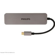 تصویر هاب فلزی PHILIPS 5 PORT 