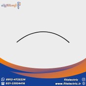 تصویر روکش حرارتی 1 مشکی | شیرینگ حرارتی | عایق حرارتی کابل | وارنیش حرارتی 1 میلیمتر | ترموفیت 