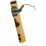 تصویر سوتک سرخپوستی بامبو مدل تیپی 16cm 