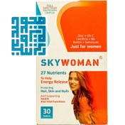 تصویر قرص اسکای وومن بسته 30 عددی ویت اسکای Vit Sky Sky Woman 30 Tablets