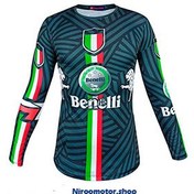 تصویر لباس موتور سواری طرح بنلی 