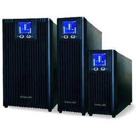 تصویر یو پی اس آنلاین تک فاز اگزیم پاور D10KS 10KVA EximPower D10KS Single Phase Online UPS 