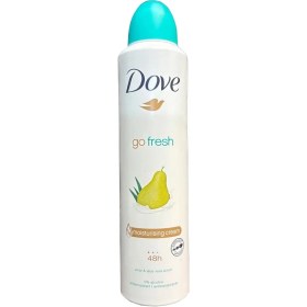 تصویر اسپری زیر بغل زنانه داو DOVE رایحه گلابی و آلوئه ورا حجم 250 میل 
