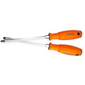 تصویر پیچ گوشتی آریو ضربه‌خور آهنربادار دسته نرم (2 عددی) 