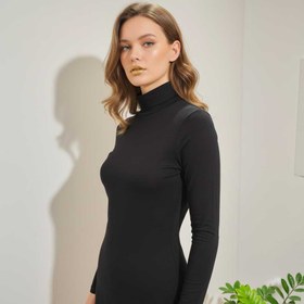 تصویر یقه اسکی اسمارا- مشکی 