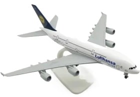 تصویر ماکت هواپیما ایرباس ۳۸۰ لوفتهانزا | Airplane Model 20CM Airbus A380 Lufthansa 