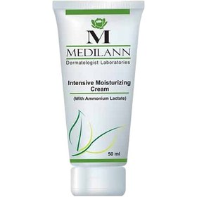 تصویر کرم مرطوب کننده قوی مدیلن مناسب پوست خیلی خشک Medilann For Dry Skin Intensive Moisturizing Cream