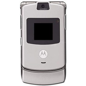 تصویر قاب و شاسی موتورولا RAZR V3i نقره‌ای 