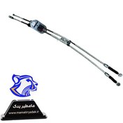 تصویر مجموعه کابل تعویض دنده شاهین، SP100 سایپا یدک (860131) مارک P6S 