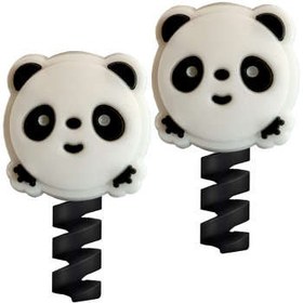 تصویر محافظ کابل مدل Panda F02 بسته 2 عددی 