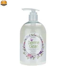 تصویر مایع دستشویی درما کلین مدل Lotus حجم 500 میلی لیتر Derma Clean Lotus Handwashing Liquid 500ml