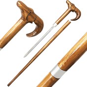 تصویر عصا مخفی ۱ متری کله قوچی طرح بزکوهی 