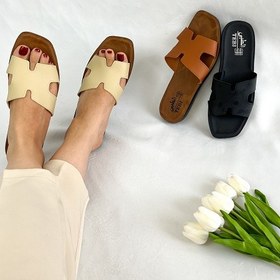 تصویر صندل زنانه هرمس کد 1012 sandal hermes 1012