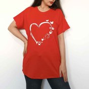 تصویر تیشرت زنانه ویسکوز قلب ا قیمت: 160/000 تومان قیمت: 160/000 تومان
