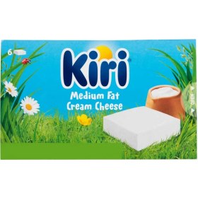 تصویر پنير کيری 6 تيکه 100 گرم KIRI مدل CREAM CHEESE kiri medium fat cream cheese 6 pk