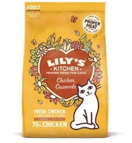 تصویر خوراک خشک خوراکی مرغ برای گربه‌ها 800 گرم برند lily's kitchen Chicken Casserole Dry Food for Cats 800 g