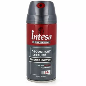 تصویر اسپری بدن مردانه اینتسا مدل Essence Power Intesa Pour Homme Deodorant Parfume Essence Power