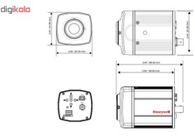 تصویر دوربین مداربسته آنالوگ هانیول مدل HCS544X 