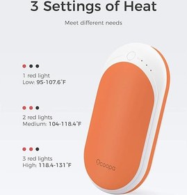 تصویر بخاری جیبی شارژی ocoopa 118 