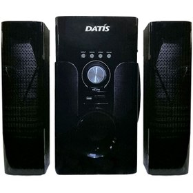 تصویر اسپیکر بلوتوثی رم و فلش خور Datis TS 2123U Max + ریموت کنترل Datis TS 2123U Max Desktop Wired Speaker