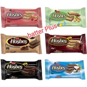 تصویر ویفر هوش بش کاکائویی اتی ETi ترکیه وزن 40گرم تکی در بسته ی 24تایی 