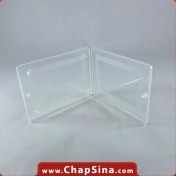 تصویر جعبه پلاستیکی فلش کارتی (ابعاد 10×7×0/5 سانتی متر) 