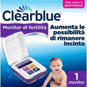 تصویر دستگاه پیشرفته محاسبه‌گر هوشمند باروری و تخمک‌گذاری Clearblue مدل Advanced Fertility Monitor با امکان تست بارداری و تحلیل هورمون‌های کلیدی 