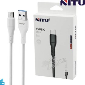 تصویر کابل (تبدیل) شارژ تایپ سی TYPE C نیتو NITU NC129 طول 1.2 متر 