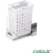 تصویر سبد البسه چرک ریلی آرام بند یونیت 30 ملونی مدل 9153 